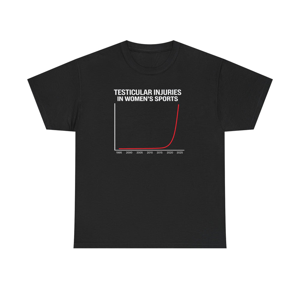 Testicular Injuries in Women's Sports | T-Shirt